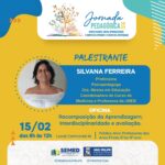 Palestrante Profª Silvana Ferreira, confirmada na Jornada Pedagógica 2023